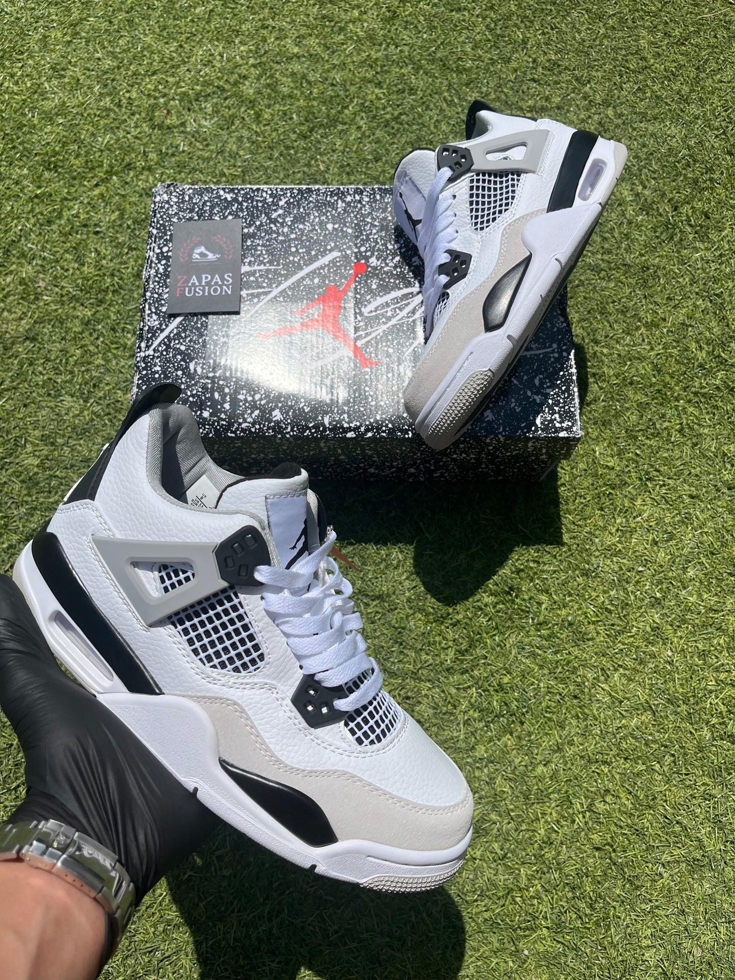 Jordan 4 Military Black