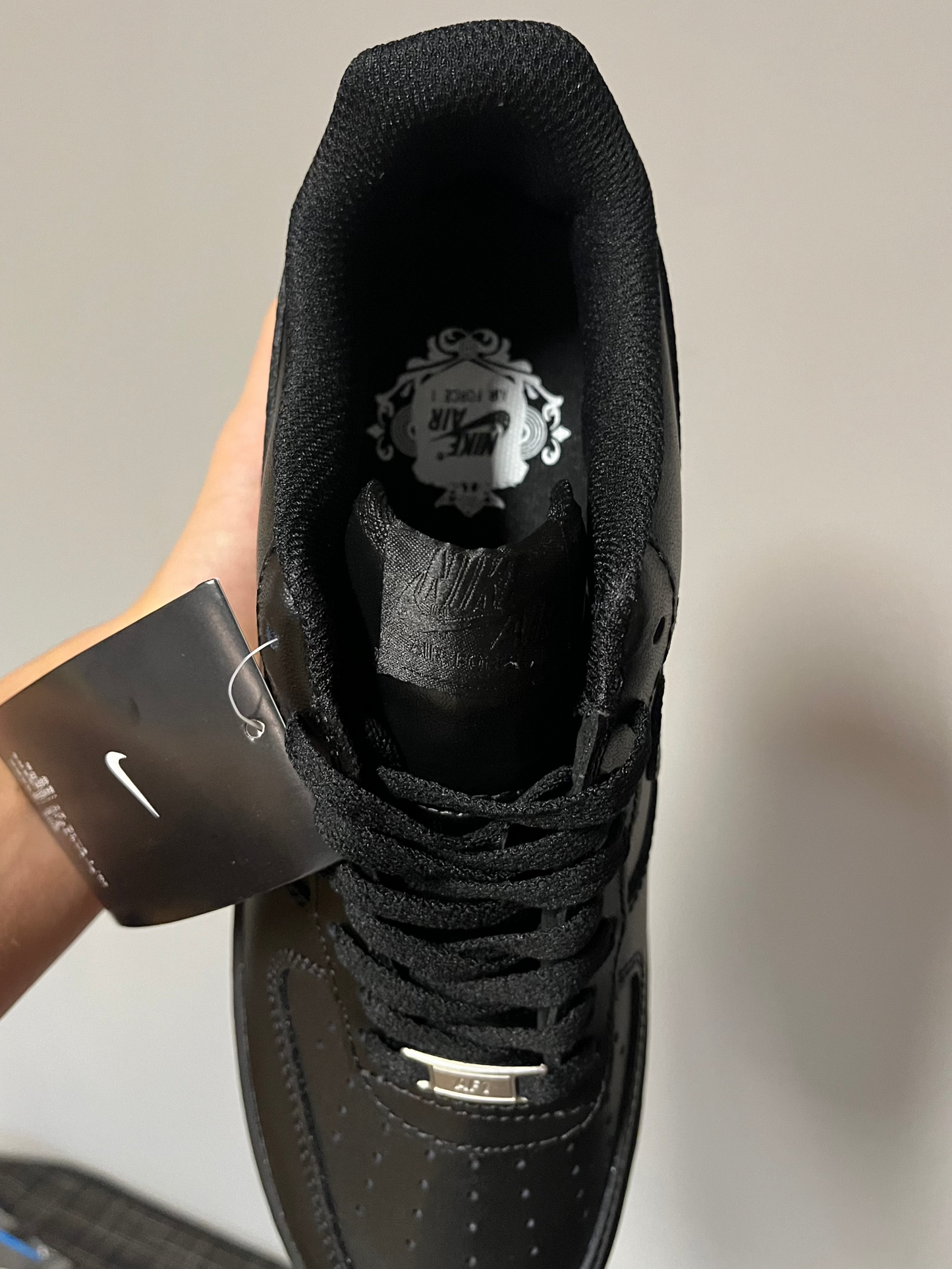 Air Force 1 Low Negras