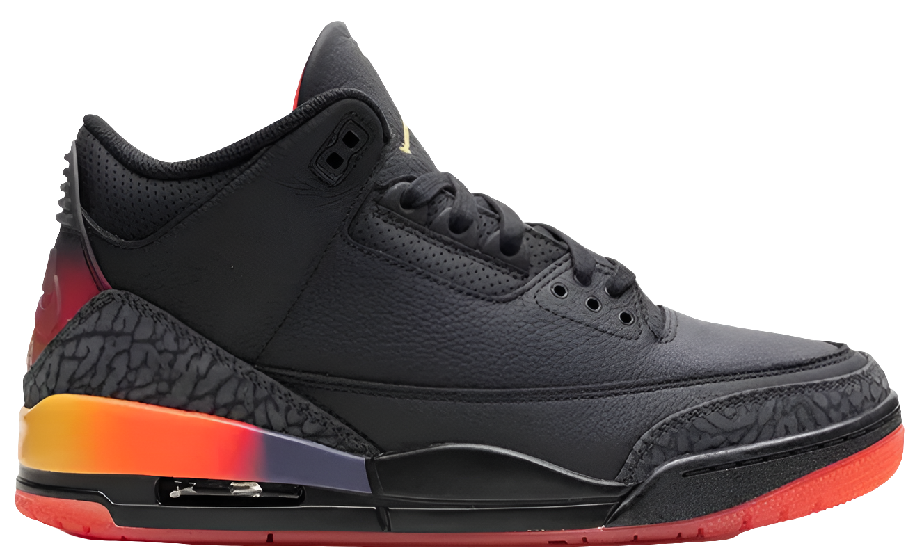 Jordan 3 J Balvin Negras