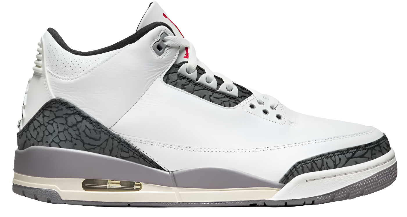 Jordan 3 White Cement